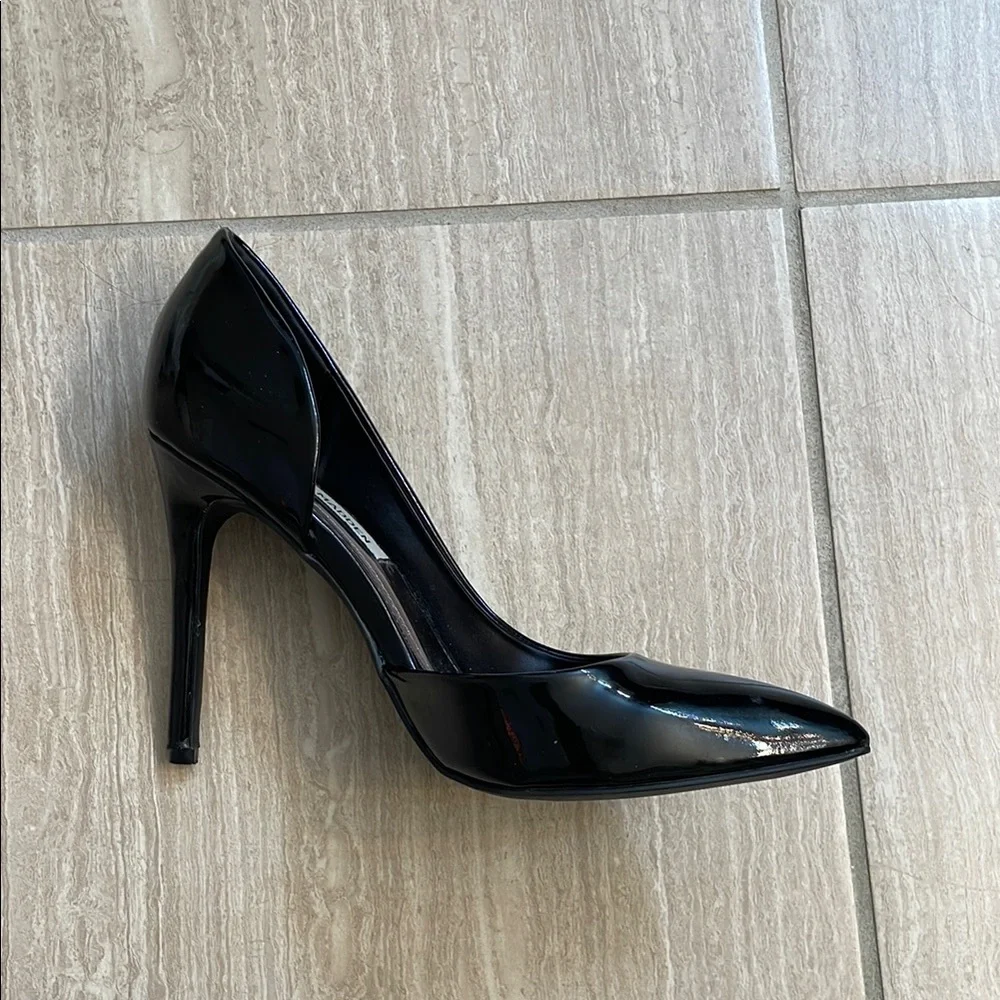 STEVE MADDEN UEC Women’s Size 9 Black Stiletto Heel Pointed Toe - Picture 6 of 14